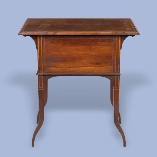 A FINE MARQUETRY SIDE TABLE BY COLLINSON LOCK - ADDITIONAL PHOTO 3