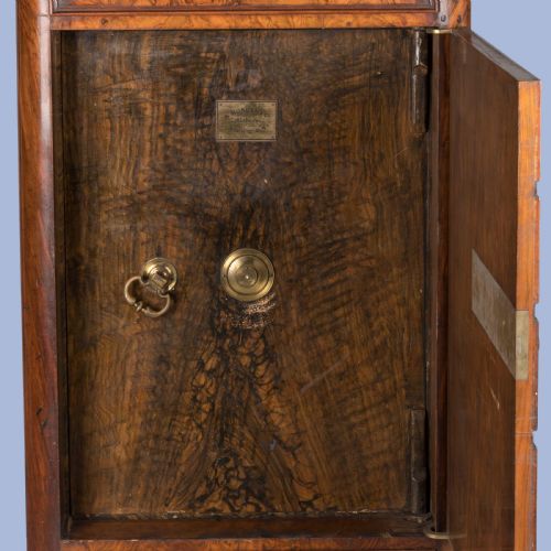 A WALNUT SAFE WELLINGTON CHEST BY S MORDAN CO - ADDITIONAL PHOTO 5
