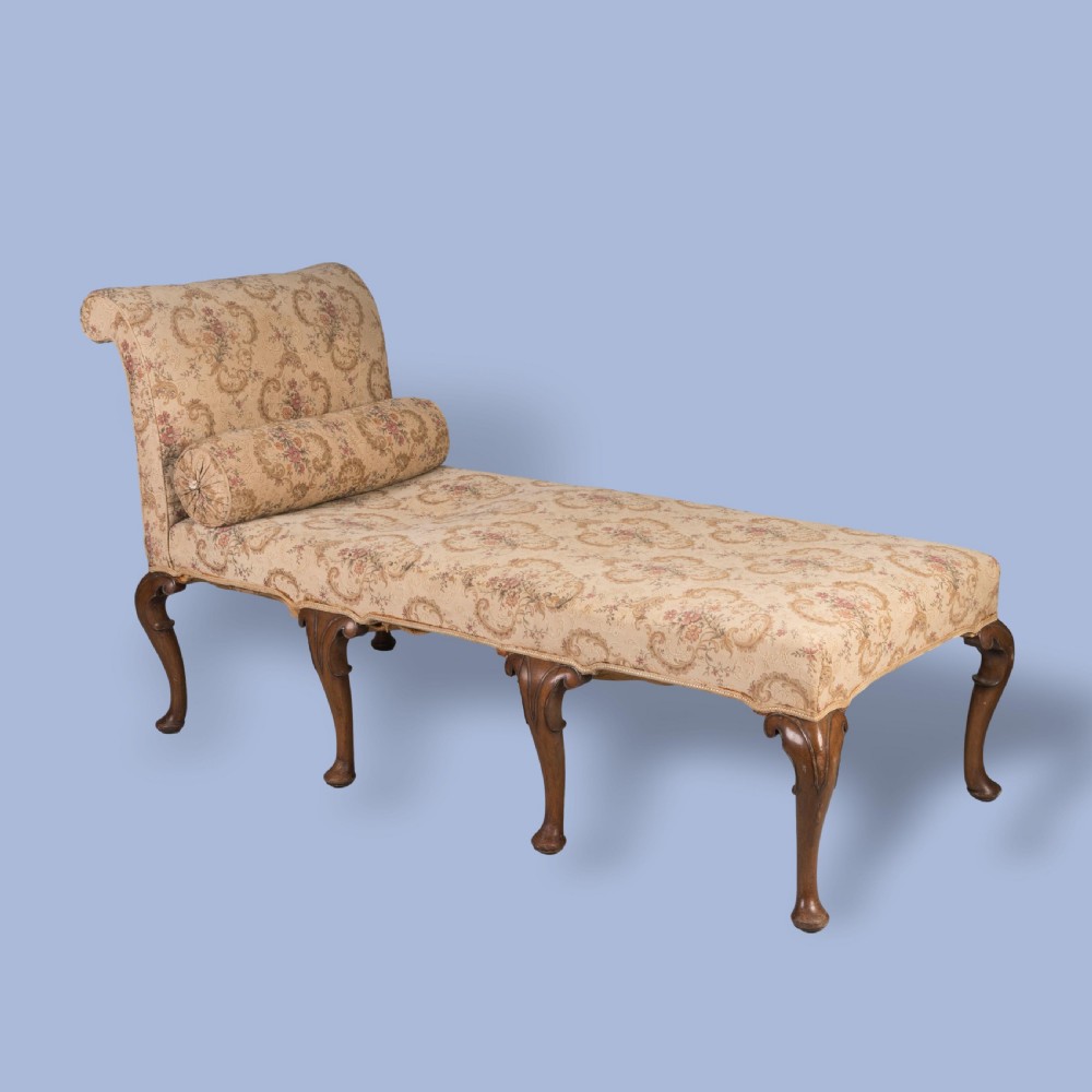 A WALNUT DAYBED IN THE GEORGIAN MANNER View II