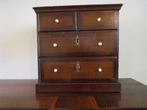 Miniature chest of drawers