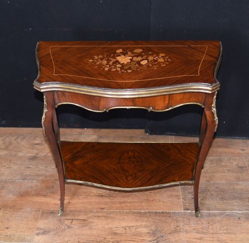 fig 1. Sheraton Games Console Table - Antique Card Circa 1910