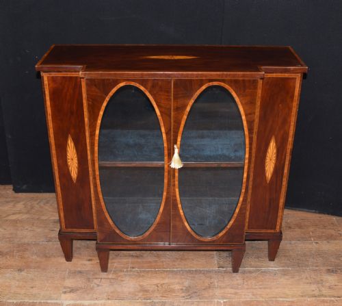Sheraton Revival Side Cabinet - Antique Mahogany 1910