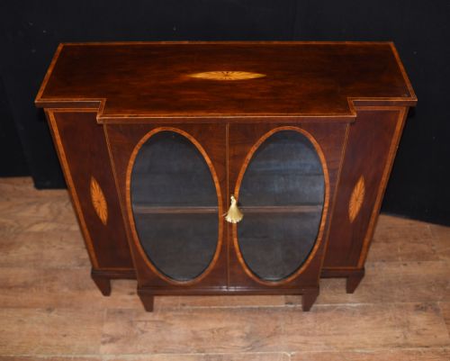 fig 1. Sheraton Revival Side Cabinet - Antique Mahogany 1910