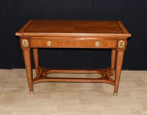 fig 1. Pair French Empire Console Tables Circa 1890
