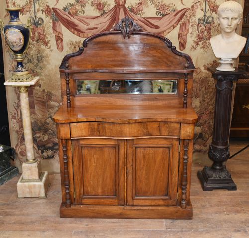 Victorian Chiffonier Sideboard Antique Mahogany 1860