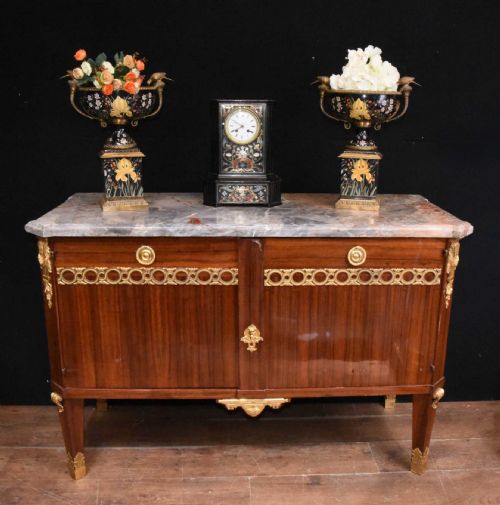 fig 1. Empire Commode in Rosewood French Chest of Drawers
