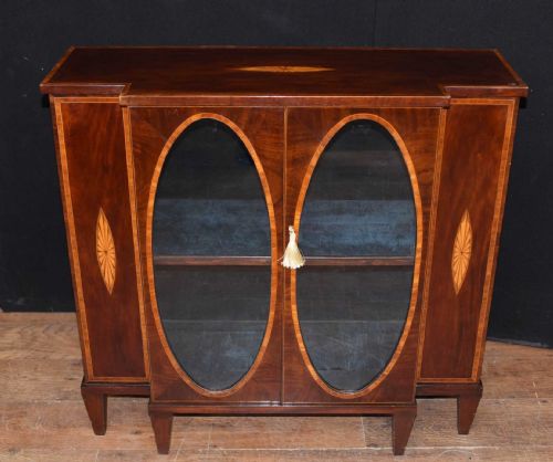 Sheraton Revival Side Cabinet - Antique Mahogany 1910