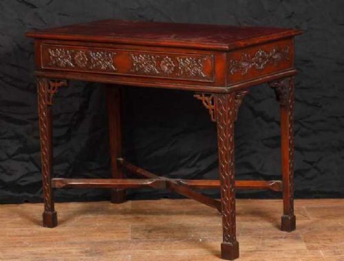 Mahogany Chippendale Desk