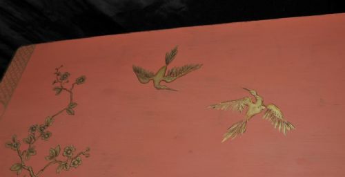 fig 3. Antique Chest Drawers Commode Chinese Lacquer