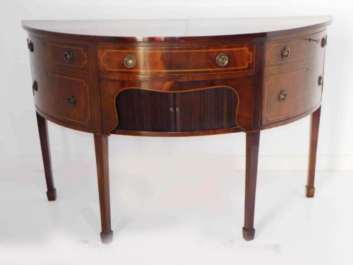 Edwardian Mahogany Sideboard - Antique Server Buffet