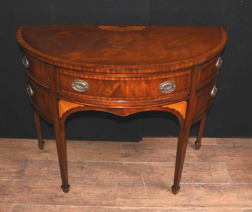 Mahogany Sideboard - Sheraton Demi Lune Buffet Server