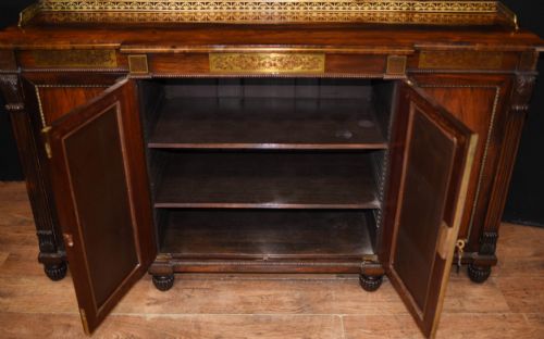 fig 1. Regency Chiffonier Sideboard in Rosewood Antique Circa
