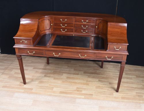 fig 1. Regency Carlton House Desk Mahogany