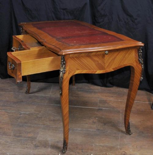fig 2. Antique French Desk - Bureau Plat