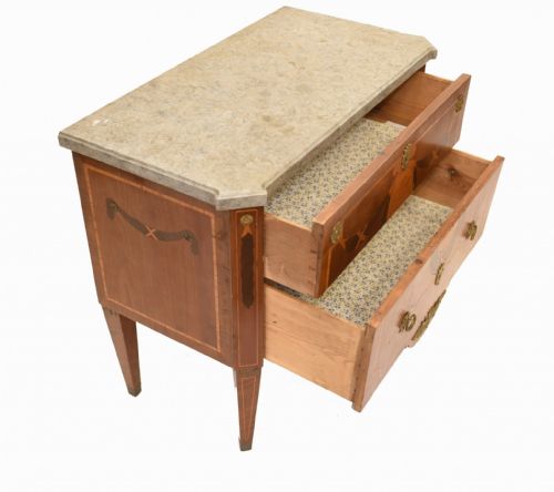 FRENCH EMPIRE COMMODE CHEST OF DRAWERS - ADDITIONAL PHOTO 3