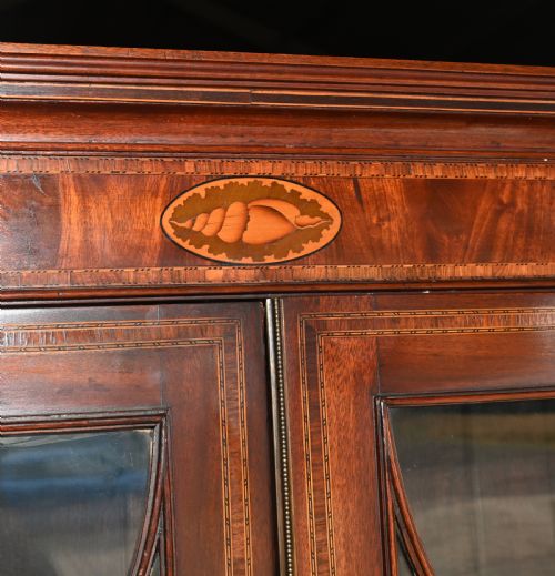 GEORGE III BUREAU BOOKCASE ANTIQUE 1790 - ADDITIONAL PHOTO 4