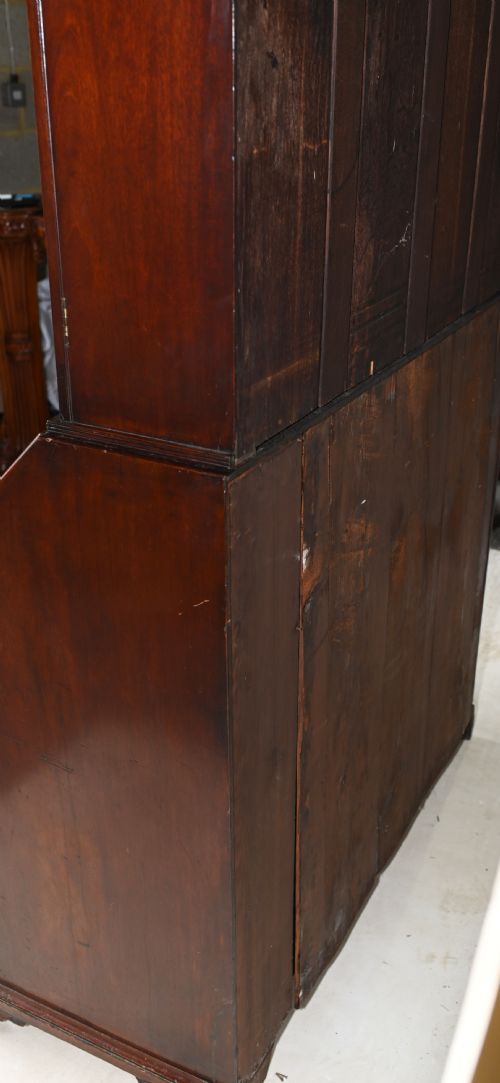 GEORGE III BUREAU BOOKCASE ANTIQUE 1790 - ADDITIONAL PHOTO 13