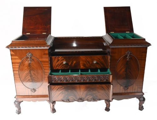 fig 1. Gillows Sideboard Server Mahogany 1880 Buffet