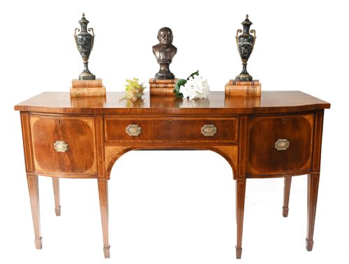 fig 1. Antique Georgian Sideboard Mahogany Server 1800