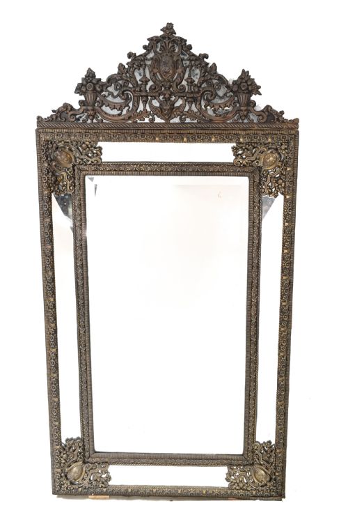 French Cushion Mirror Antique Pier 1840