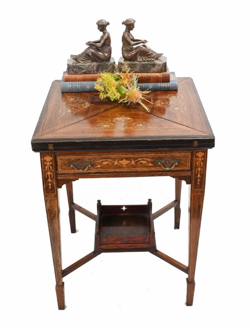 Edwardian Games Table Envelope Tables 1910