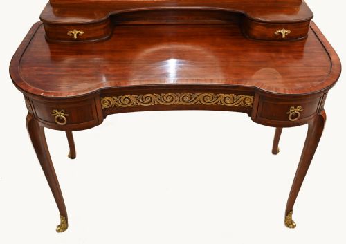 FRENCH DRESSING TABLE MIRROR SET BEDROOM FURNITURE 1920 - ADDITIONAL PHOTO 1