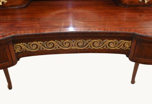 FRENCH DRESSING TABLE MIRROR SET BEDROOM FURNITURE 1920 - ADDITIONAL PHOTO 2