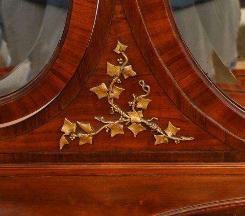 FRENCH DRESSING TABLE MIRROR SET BEDROOM FURNITURE 1920 - ADDITIONAL PHOTO 4