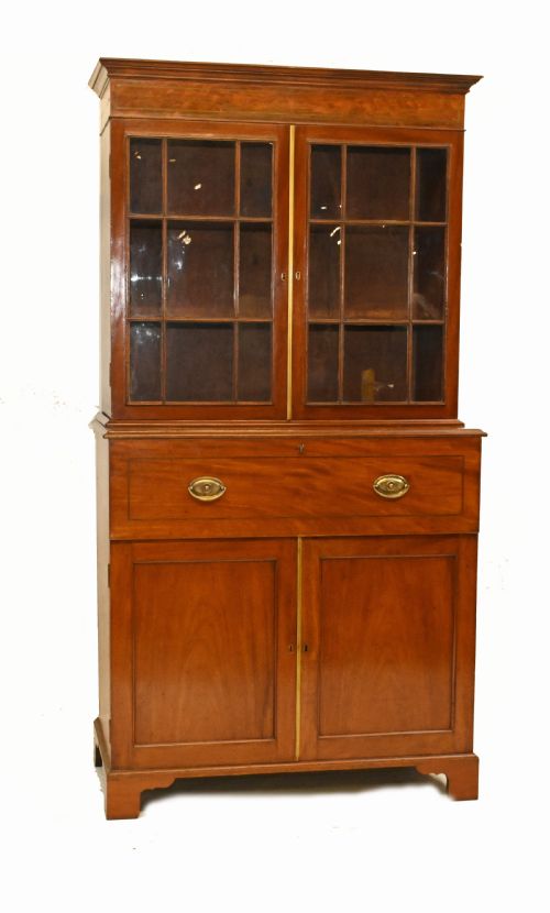 Georgian Secretaire Bookcase