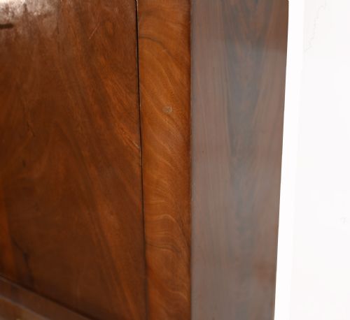 FRENCH EMPIRE ESCRITOIRE CHEST DESK 1880 MAHOGANY - ADDITIONAL PHOTO 3