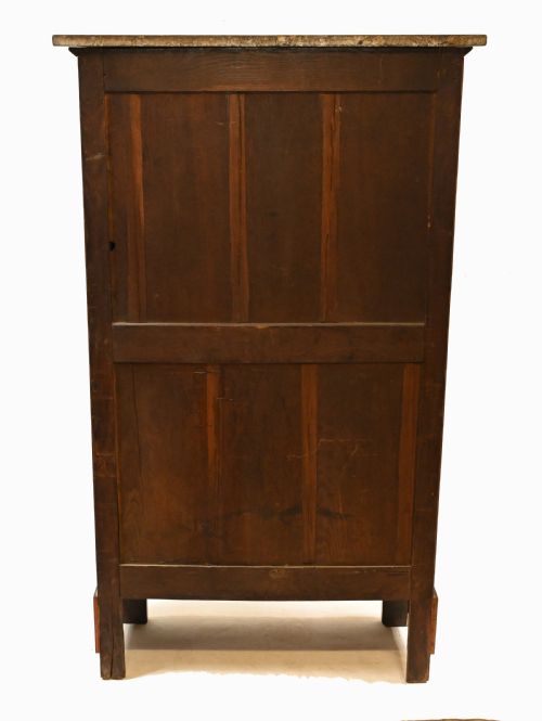 FRENCH EMPIRE ESCRITOIRE CHEST DESK 1880 MAHOGANY - ADDITIONAL PHOTO 15