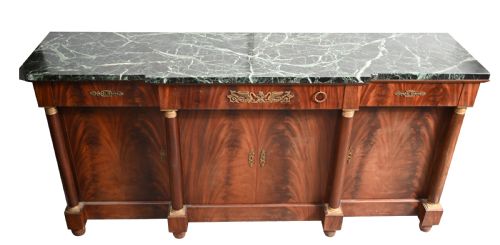 French Empire Chiffonier Breakfront Sideboard 2 Metres