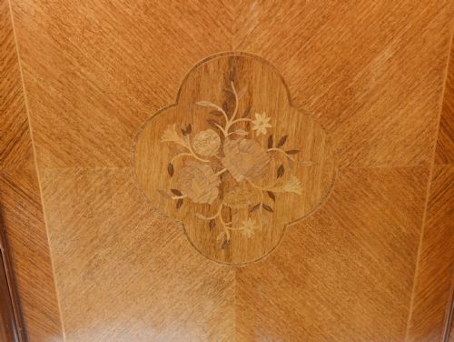 EPSTEIN DECO DRINKS CABINET WALNUT COCKTAIL CHEST 1930 - ADDITIONAL PHOTO 2