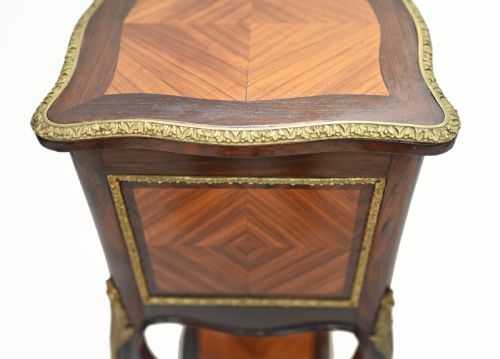 ARTS AND CRAFTS SIDE TABLE MAHOGANY OCCASIONAL 1895 - ADDITIONAL PHOTO 13