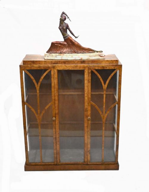 Period Art Deco China Cabinet 1930s Roaring Twenties