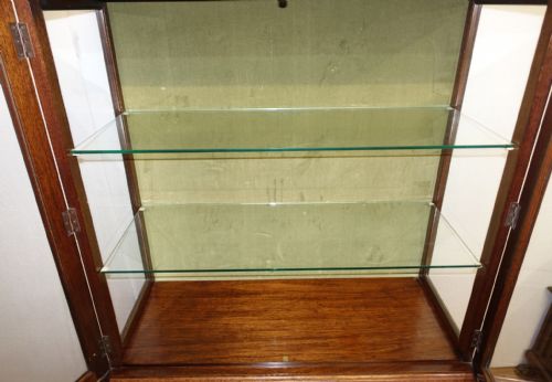 EPSTEIN DISPLAY CABINET MAHOGANY BOOKCASE 1930 - ADDITIONAL PHOTO 3