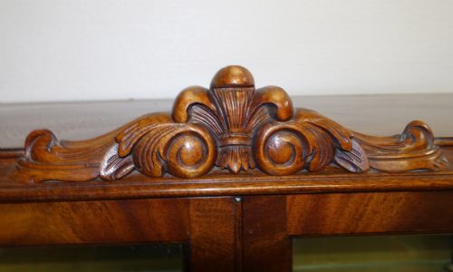 EPSTEIN DISPLAY CABINET MAHOGANY BOOKCASE 1930 - ADDITIONAL PHOTO 6