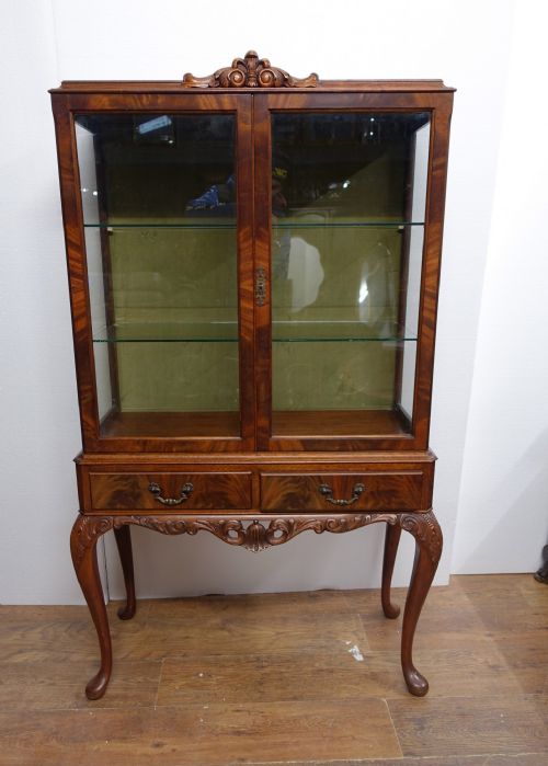 EPSTEIN DISPLAY CABINET MAHOGANY BOOKCASE 1930 - ADDITIONAL PHOTO 7