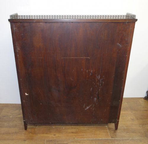 REGENCY REVIVAL OPEN FRONT BOOKCASE BAMBOO - ADDITIONAL PHOTO 3