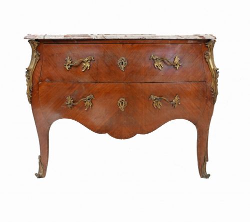 FRENCH BOMBE COMMODE LOUIS XV - ADDITIONAL PHOTO 13
