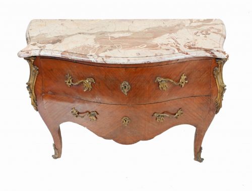 FRENCH BOMBE COMMODE LOUIS XV - ADDITIONAL PHOTO 14