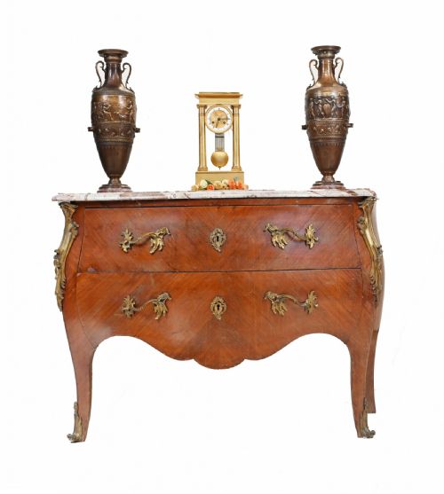 FRENCH BOMBE COMMODE LOUIS XV - ADDITIONAL PHOTO 15