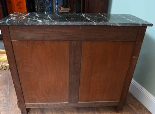 FRENCH EMPIRE CHIFFONIER CABINET MAHOGANY NAPOLEON III 1890 - ADDITIONAL PHOTO 1
