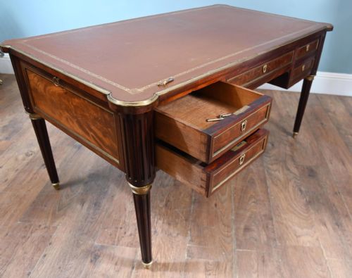 FRENCH EMPIRE BUREAU PLAT DESK 1880 DIRECTOIRE - ADDITIONAL PHOTO 1