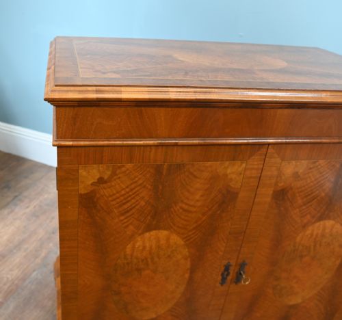 fig 1. Epstein and Co Walnut Cabinet Chest 1930s London