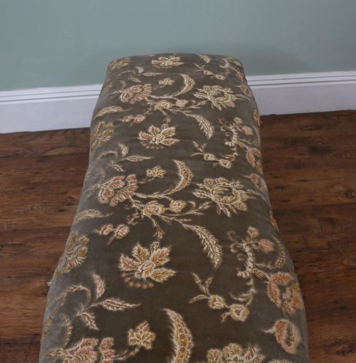 FRENCH NORMANDY WINDOW SEAT CARVED OAK STOOL 1890 - ADDITIONAL PHOTO 2
