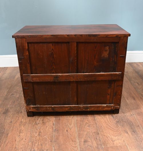 VICTORIAN MAHOGANY CHEST DRAWERS 1880 COMMODE - ADDITIONAL PHOTO 8