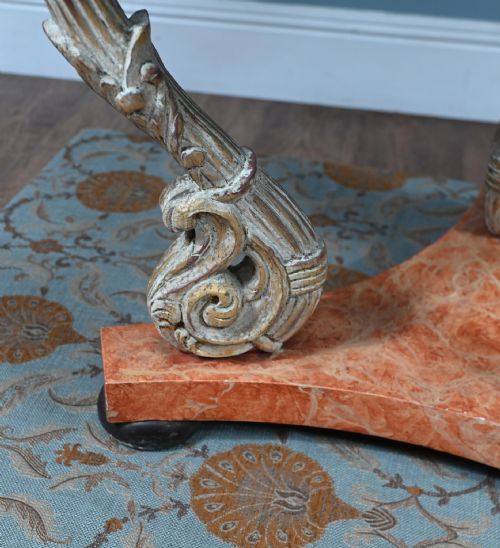 ITALIAN NEO CLASSICAL CENTRE TABLE SCAGLIOLA TOP - ADDITIONAL PHOTO 3