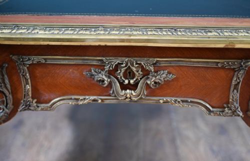 LOUIS XV BUREAU PLAT DESK FRENCH 1890 - ADDITIONAL PHOTO 2