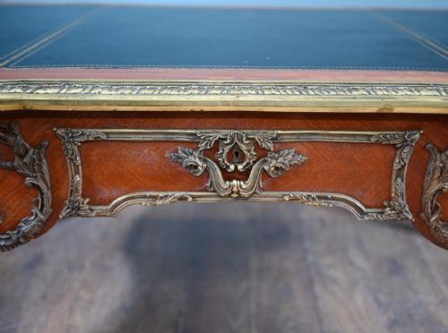 LOUIS XV BUREAU PLAT DESK FRENCH 1890 - ADDITIONAL PHOTO 3